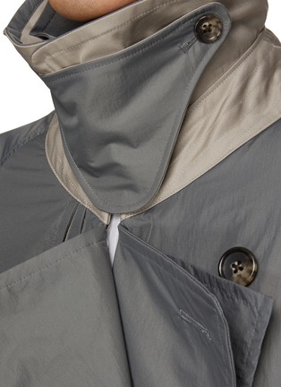  - YOKE - Double-layered nylon trench coat
