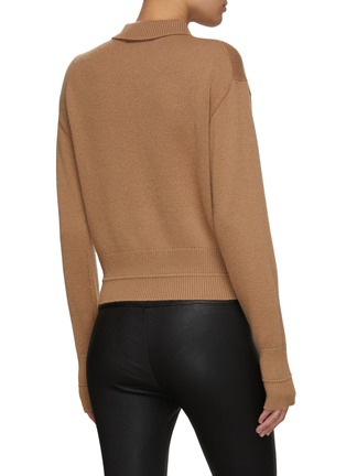 Back View - Click To Enlarge - THEORY - CROPPED CARDIGAN