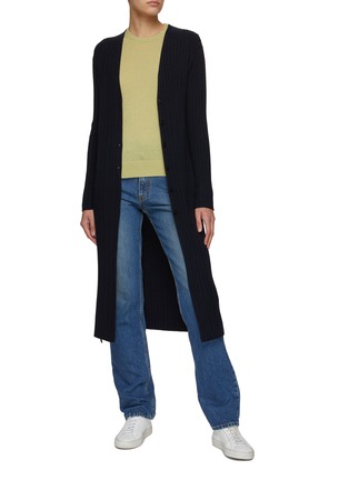 Figure View - Click To Enlarge - THEORY - Cable Knit Cardigan