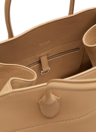 Detail View - Click To Enlarge - THE ROW - Margaux 15' Grained Calfskin Leather Top Handle Bag
