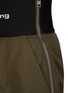  - ALEXANDER WANG - Logo jacquard waist safari shorts
