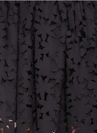 Detail View - Click To Enlarge - MSGM - Laser cut floral skirt