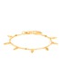 Main View - Click To Enlarge - MISSOMA - 18k Gold-pleated Leaf Chain Bracelet