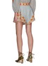 Back View - Click To Enlarge - ZIMMERMANN - ‘Andie’ Belted Tuck Shorts