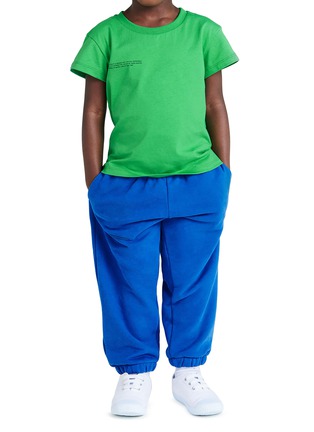 Figure View - Click To Enlarge - PANGAIA - Kids 365 PPRMINT Organic Cotton T-Shirt