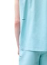 Detail View - Click To Enlarge - PANGAIA - Organic Cotton Cropped Shoulder T-Shirt
