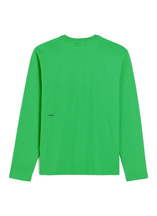 Back View - Click To Enlarge - PANGAIA - Organic Cotton Long Sleeve T-Shirt