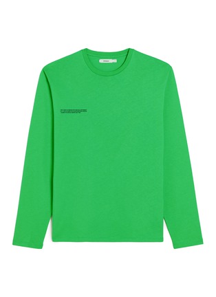 Main View - Click To Enlarge - PANGAIA - Organic Cotton Long Sleeve T-Shirt