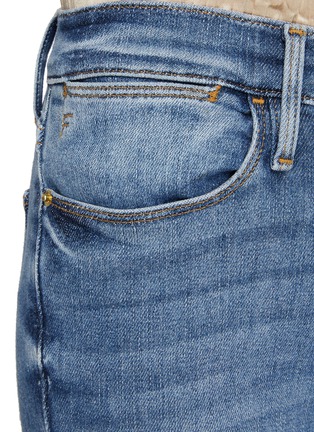 - FRAME - Le High' Stagger Hem Crop Skinny Denim Jeans