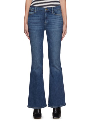 Main View - Click To Enlarge - FRAME - Le Pixie' Flare Leg Denim Jeans