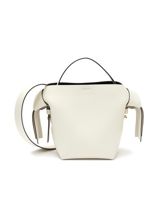 Main View - Click To Enlarge - ACNE STUDIOS - Top Handle Side Knot Mini Leather Bag
