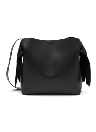 Main View - Click To Enlarge - ACNE STUDIOS - Top Handle Side Knot Midi Leather Bag
