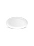 Main View - Click To Enlarge - L'OBJET - Soie Tressée Large Oval Platter — White