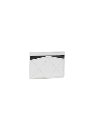 Figure View - Click To Enlarge - ALEXANDER MCQUEEN - Lambskin Leather Cardholder