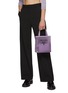 Figure View - Click To Enlarge - PRADA - Sequin Embellished Mesh Mini Shopper Bag