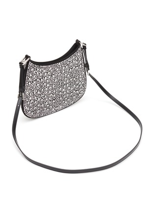 Detail View - Click To Enlarge - PRADA - ‘Cleo’ Embellished Satin Bag