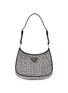 PRADA - ‘Cleo’ Embellished Satin Bag
