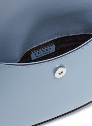 Detail View - Click To Enlarge - PRADA - ‘Cleo’ Brushed Leather Mini Shoulder Bag