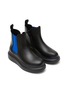 Figure View - Click To Enlarge - ALEXANDER MCQUEEN - ‘Molly' kids and toddler leather platform Chelsea boots