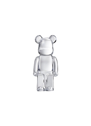 Main View - Click To Enlarge - BACCARAT - x BE@RBRICK Crystal Sculpture — Clear