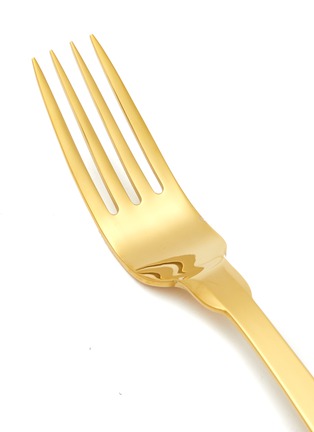 Detail View - Click To Enlarge - ASTIER DE VILLATTE - Gold Toned Titanium Dessert Fork