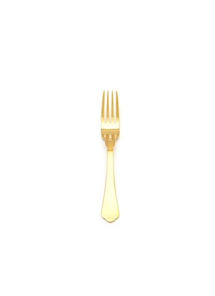 Main View - Click To Enlarge - ASTIER DE VILLATTE - Gold Toned Titanium Dessert Fork