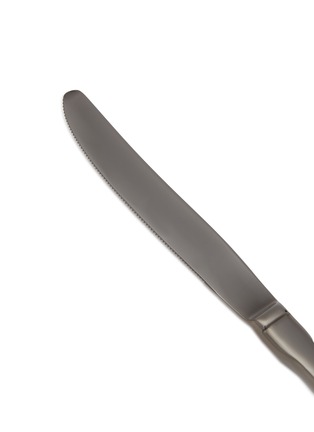 Detail View - Click To Enlarge - ASTIER DE VILLATTE - Black Titanium Dessert Knife