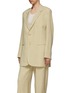 Front View - Click To Enlarge - PETAR PETROV - SINGLE BREASTED DETACHABLE BELT BLAZER