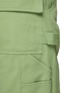  - PETAR PETROV - HIGH RISE WIDE LEG COTTON BLEND SUITING PANTS