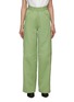 Main View - Click To Enlarge - PETAR PETROV - HIGH RISE WIDE LEG COTTON BLEND SUITING PANTS