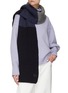 Figure View - Click To Enlarge - CANADA GOOSE - Colourblock Wool Knit Scarf