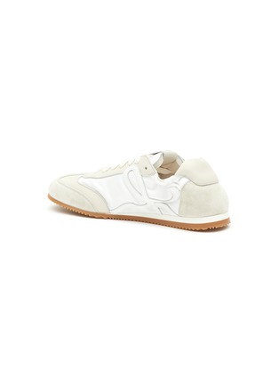  - LOEWE - Ballet' Logo Appliqued Suede And Textile Sneakers