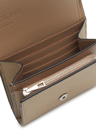 Detail View - Click To Enlarge - LOEWE - Anagram Leather Flap Wallet