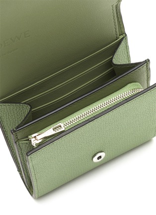 Detail View - Click To Enlarge - LOEWE - Anagram Leather Flap Wallet