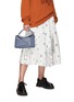 Front View - Click To Enlarge - LOEWE - Puzzle' Small Calfskin Leather Bag