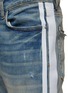 AMIRI - Side Stripe Knee Slit Light Wash Skinny Jeans