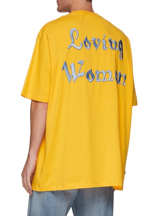 Back View - Click To Enlarge - ACNE STUDIOS - MUNCH FACE LOVING WOMEN T-SHIRT