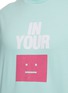 ACNE STUDIOS - Slogan Face Oversized Crewneck T-Shirt