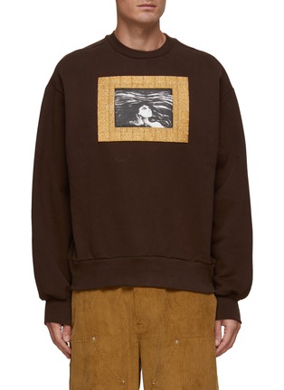 Main View - Click To Enlarge - ACNE STUDIOS - Lovers In The Waves' Cotton Sweatshirt