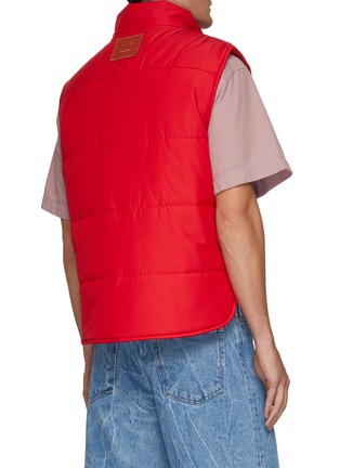 Back View - Click To Enlarge - ACNE STUDIOS - Face Logo Puffer Vest