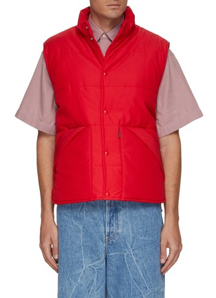 Main View - Click To Enlarge - ACNE STUDIOS - Face Logo Puffer Vest