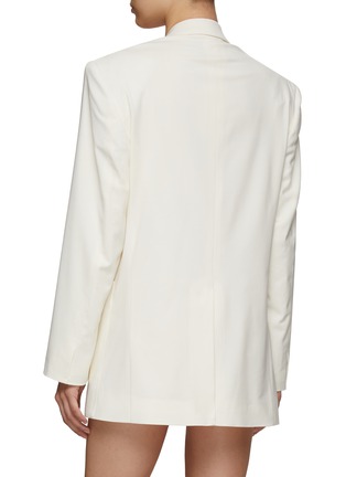 Back View - Click To Enlarge - JACQUEMUS - Oversized single-breast blazer