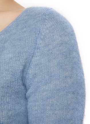  - JACQUEMUS - ‘Alzou' mohair blend knit crop cardigan