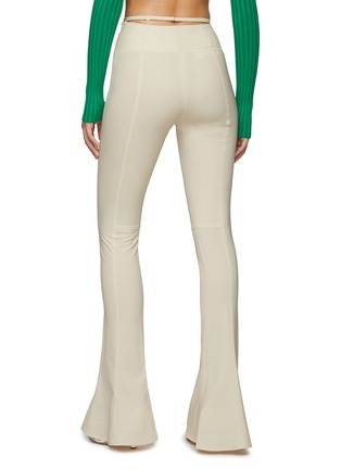 Back View - Click To Enlarge - JACQUEMUS - ‘Tangelo' wool blend flared pants