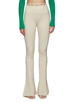 Main View - Click To Enlarge - JACQUEMUS - ‘Tangelo' wool blend flared pants