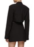 Back View - Click To Enlarge - JACQUEMUS - ‘Bari' side cutout cinched blazer dress