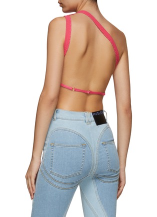 Back View - Click To Enlarge - JACQUEMUS - ‘Ascu' backless one-shoulder crop top