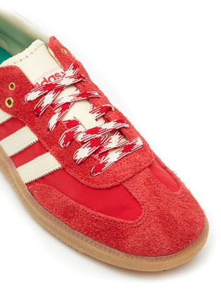 Detail View - Click To Enlarge - ADIDAS - X WALES BONNER ‘SAMBA’ LOW TOP LACE UP SNEAKERS