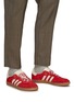 Figure View - Click To Enlarge - ADIDAS - X WALES BONNER ‘SAMBA’ LOW TOP LACE UP SNEAKERS