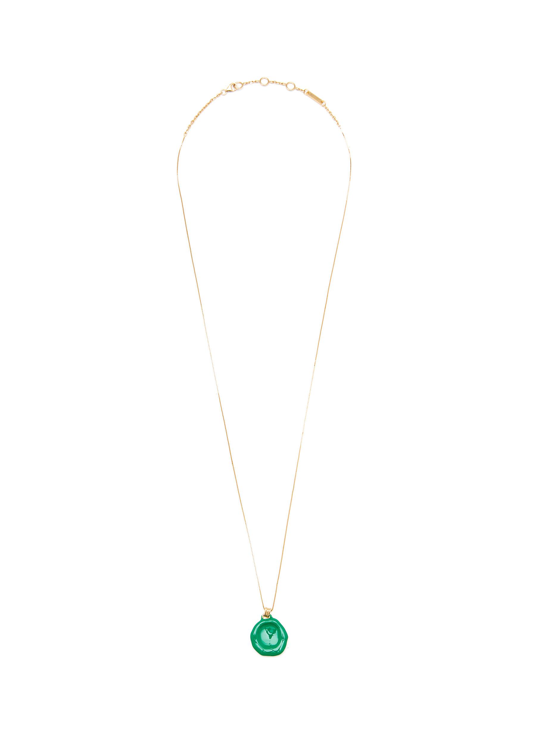BOTTEGA VENETA | Enamelled pendant 